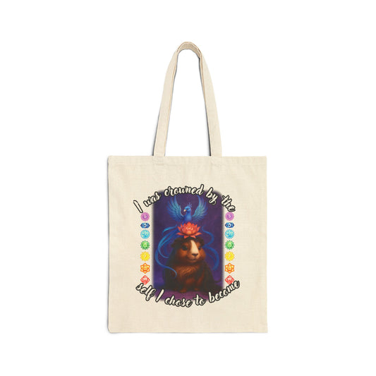 Crowned by the Self – Chakra Awakening Guinea Pig Tote