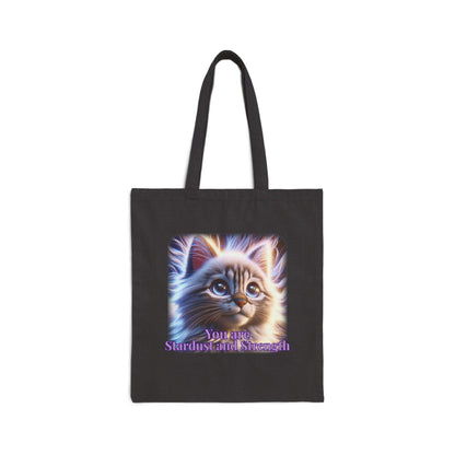 Stardust & Strength – Celestial Kitten Inner Light Tote