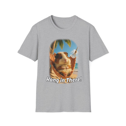 🐾 Hang in There – Elmer the Resilient Guinea Piggie Tee 🐾- Rescue Collab