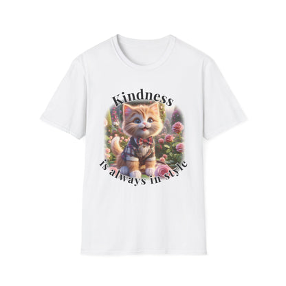 Kindness Is Romantic – Forever in Style Kitten Tee