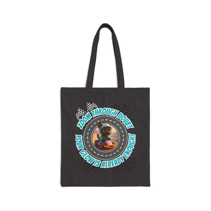 Zoom Through Doubt – Glow Pup Power Tote