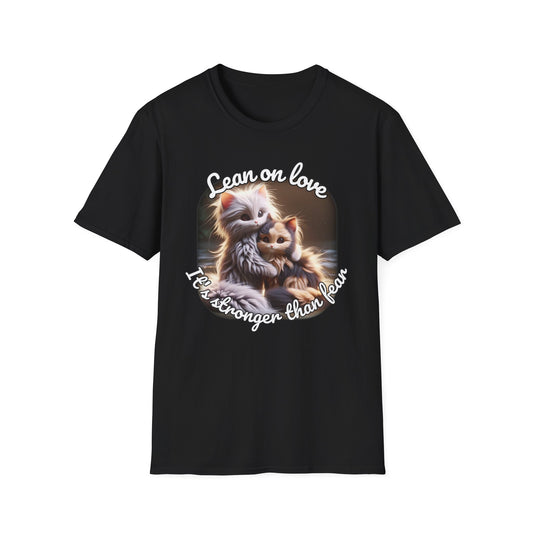 Lean on Love – Snuggle Kittens Comfort Tee