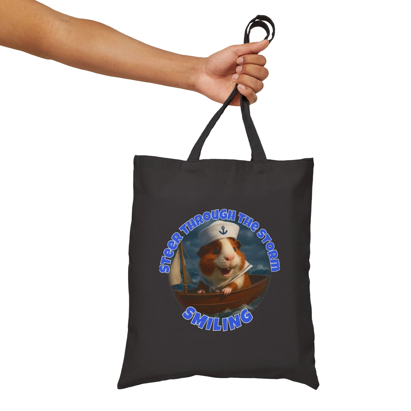 🐾 Steer Through the Storm – Sailor Joe the Little Captain Tote 🐾