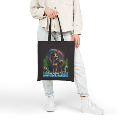 Silent Strength Path – Gentle Guardian Pup Tote