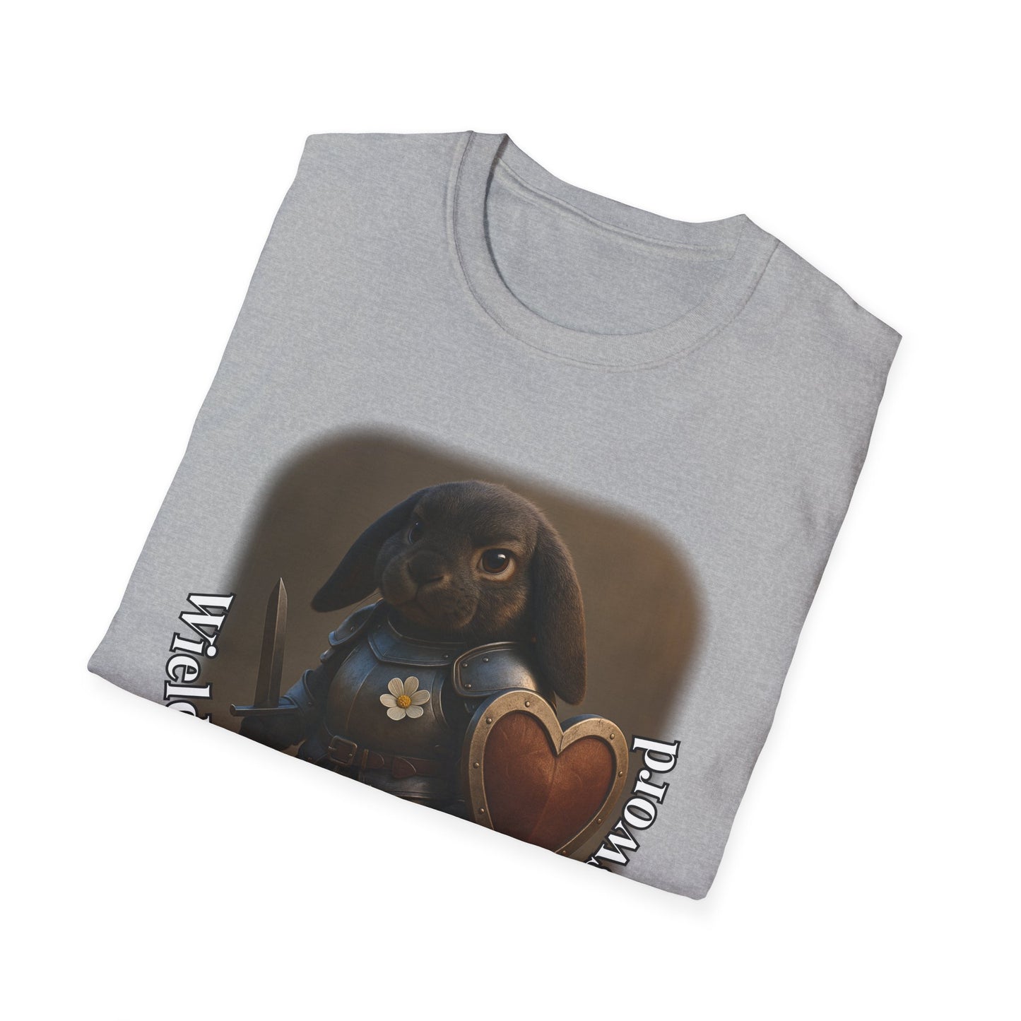 Softness Like a Sword – Bunny Warrior Comfort Tee