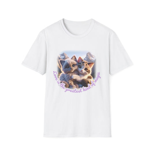 Love Is Magic – Cuddling Kittens Wonder Tee