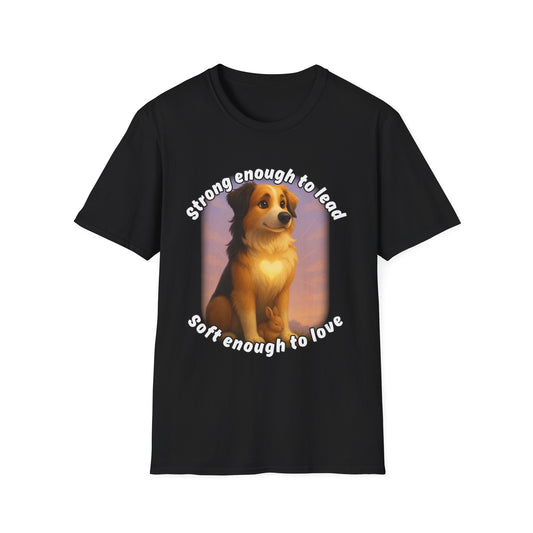Strong Enough to Lead – Gentle Heart Pup Tee