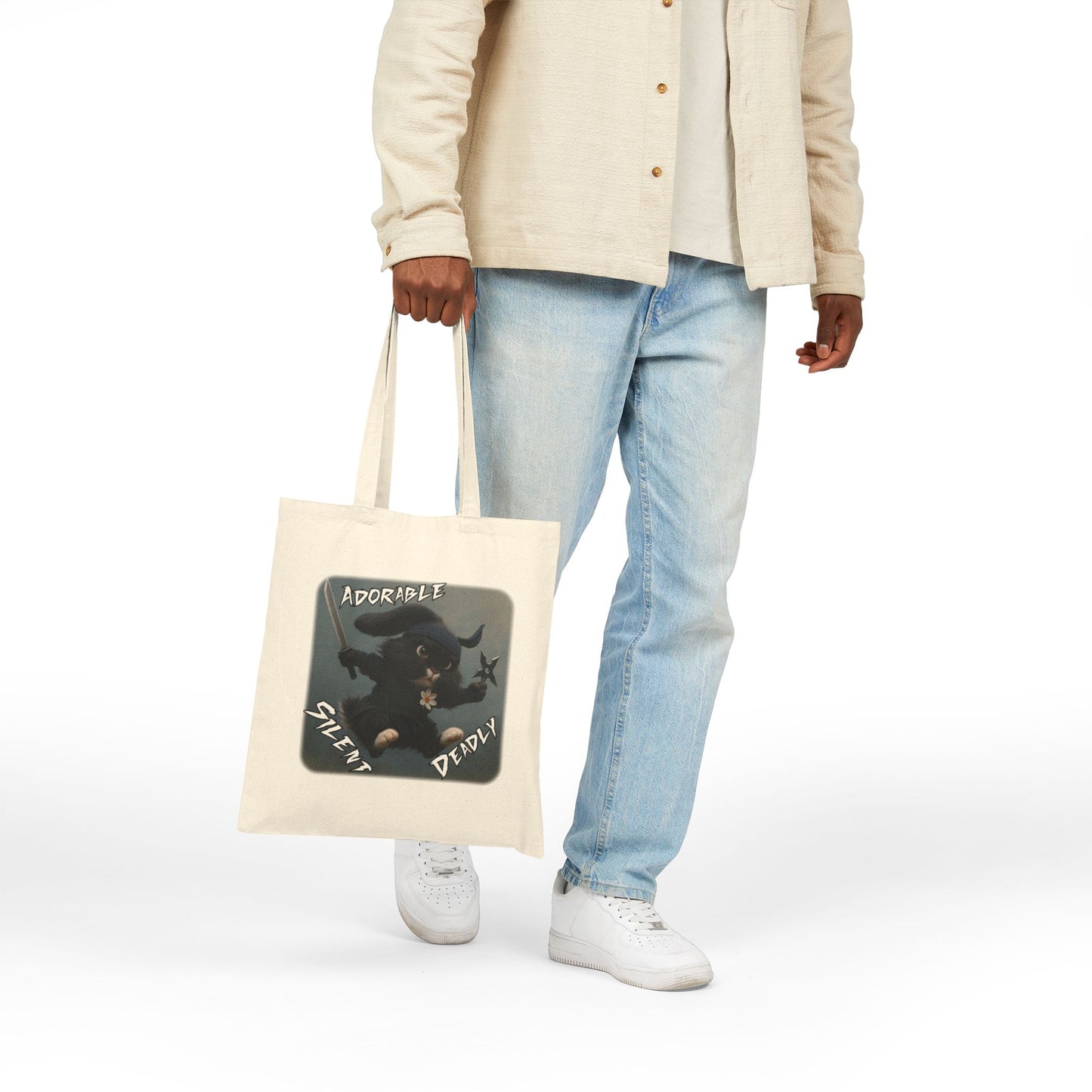 Silent Warrior – Peaceful Bunny Gizmo Power Tote