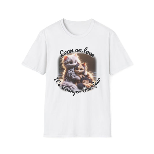 Lean on Love – Snuggle Kittens Comfort Tee