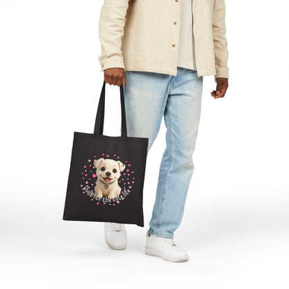 Destiny’s Pawfect Path – Cute Puppy Tote