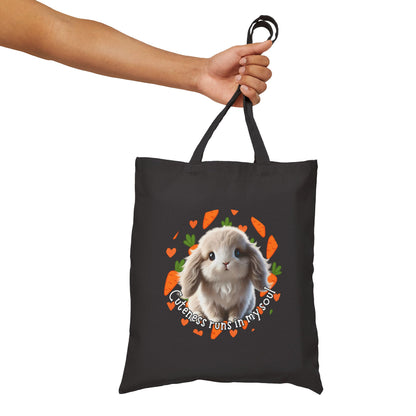 Cuteness Runs in My Soul – Bunny Energy Tote