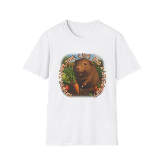 🐾 Growth Takes Time – Hazel the Garden Heart Tee 🐾- Rescue Collab