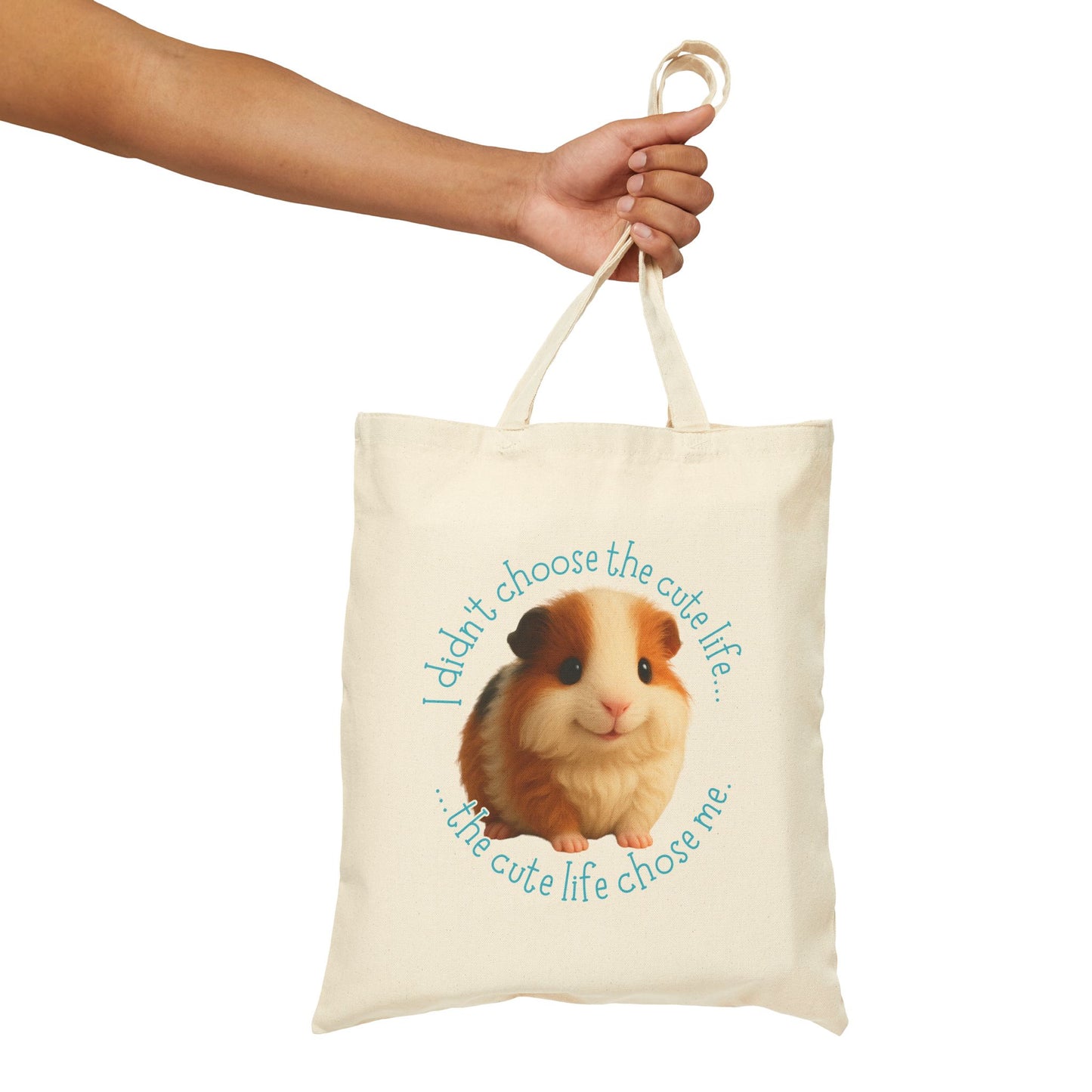 🐾 Cute Life – Elmer the Rescue Guinea Pig Tote 🐾