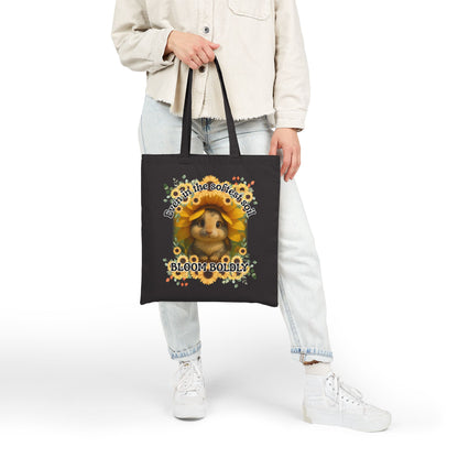 Sunflower Bunny Resilience Tote – Bloom Boldly