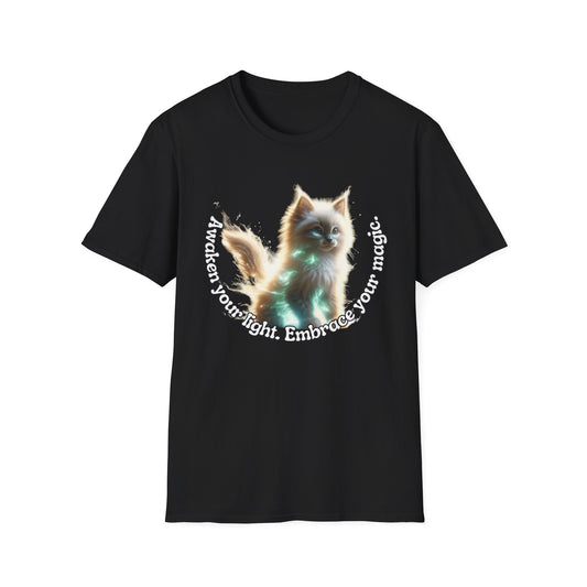 Awaken Your Light – Magic Within Kitten Tee