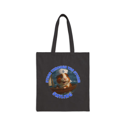 🐾 Steer Through the Storm – Sailor Joe the Little Captain Tote 🐾