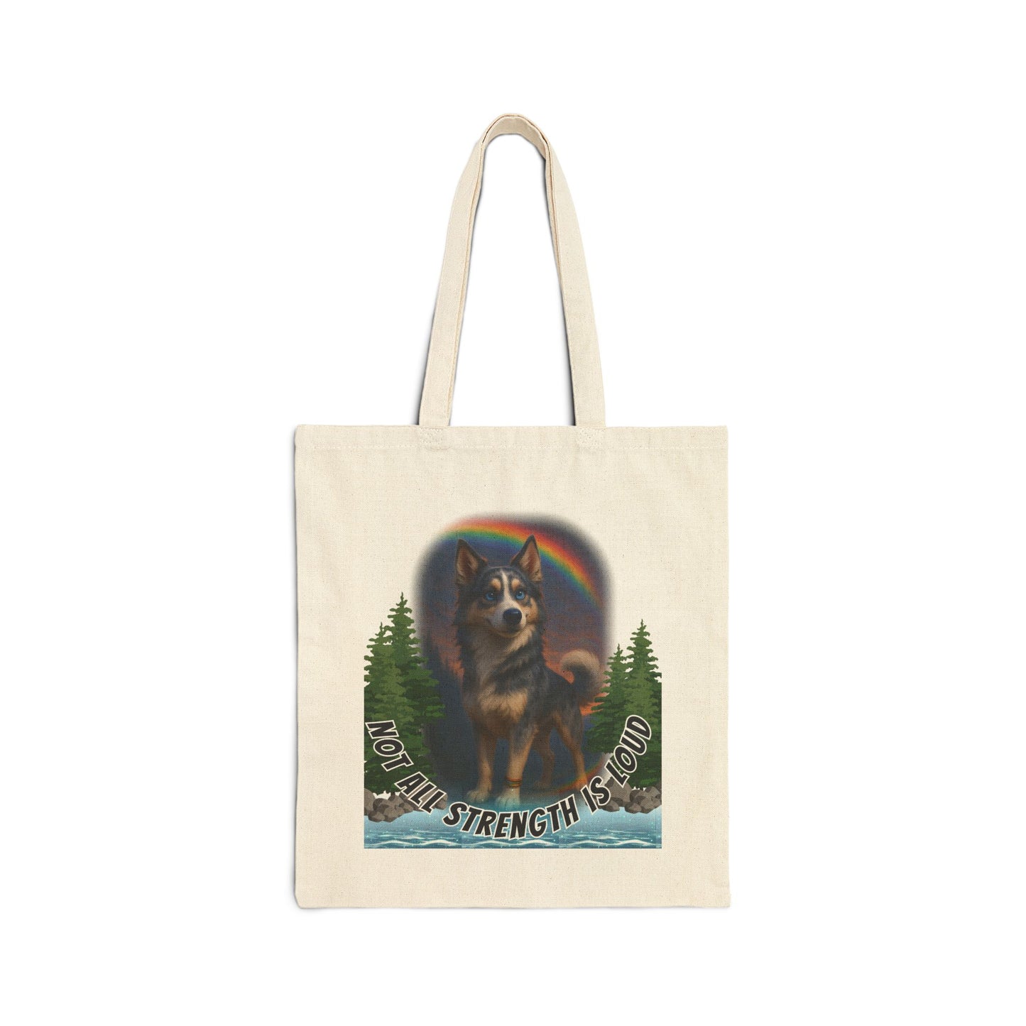 Silent Strength Path – Gentle Guardian Pup Tote
