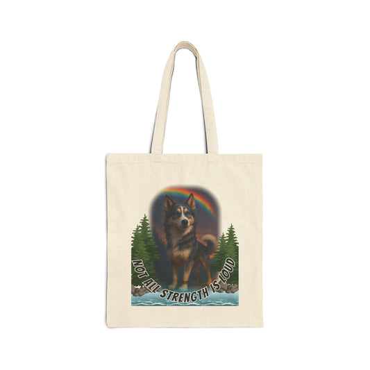 Silent Strength Path – Gentle Guardian Pup Tote