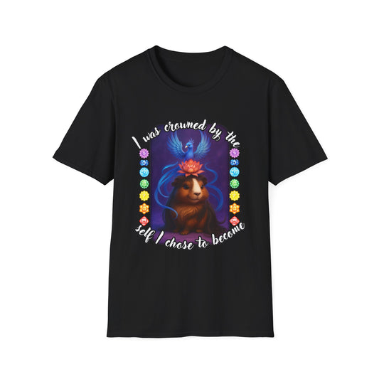Crowned by the Self – HoneyBear the Guinea Pig Chakra Awakening Guinea Tee
