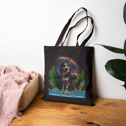 Silent Strength Path – Gentle Guardian Pup Tote