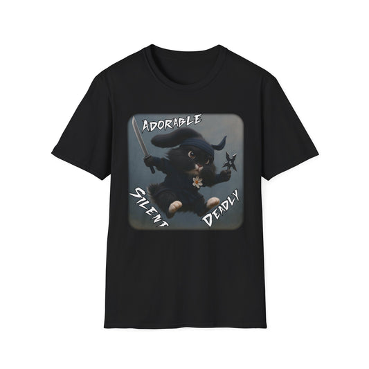 Ninja Bunny Mode – Adorable, Silent, Deadly Tee