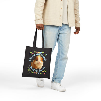 🐾 Cute Life – Elmer the Rescue Guinea Pig Tote 🐾