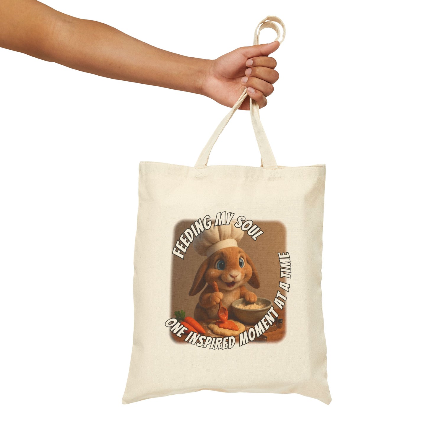Heartfelt Twinkie Bunny Love Tote – Nourishing Moments for Animal Souls