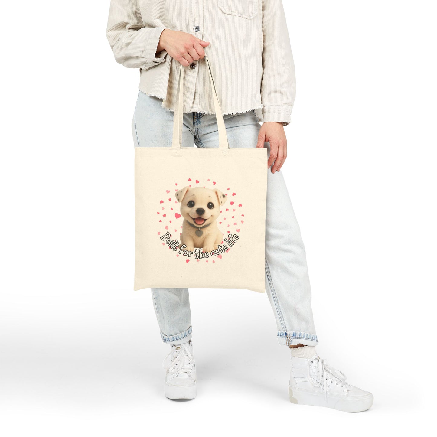 Destiny’s Pawfect Path – Cute Puppy Tote
