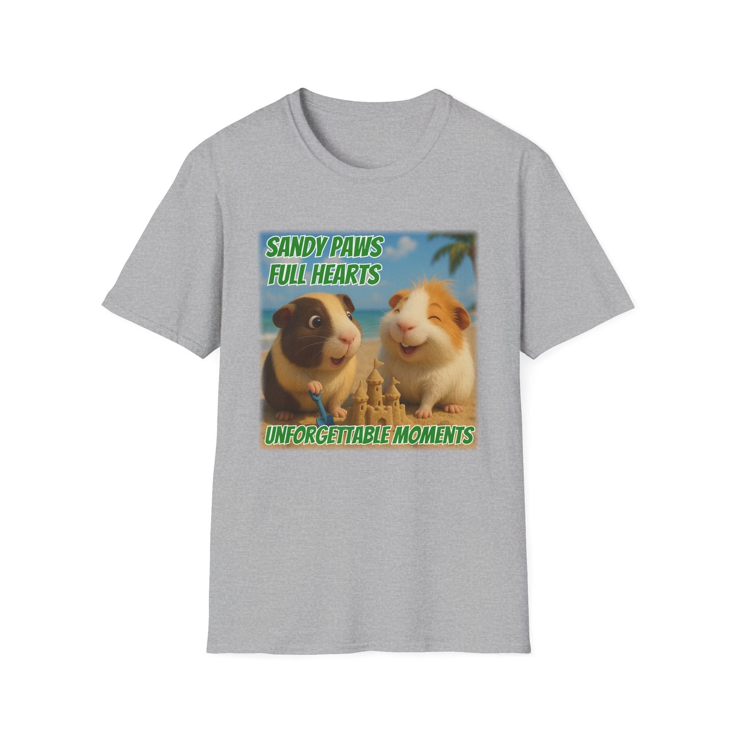 🐾 Sandy Paws – Otis & Benny’s Beach Day Tee 🐾- Rescue Collab
