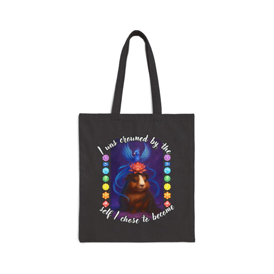 Crowned by the Self – Chakra Awakening Guinea Pig Tote