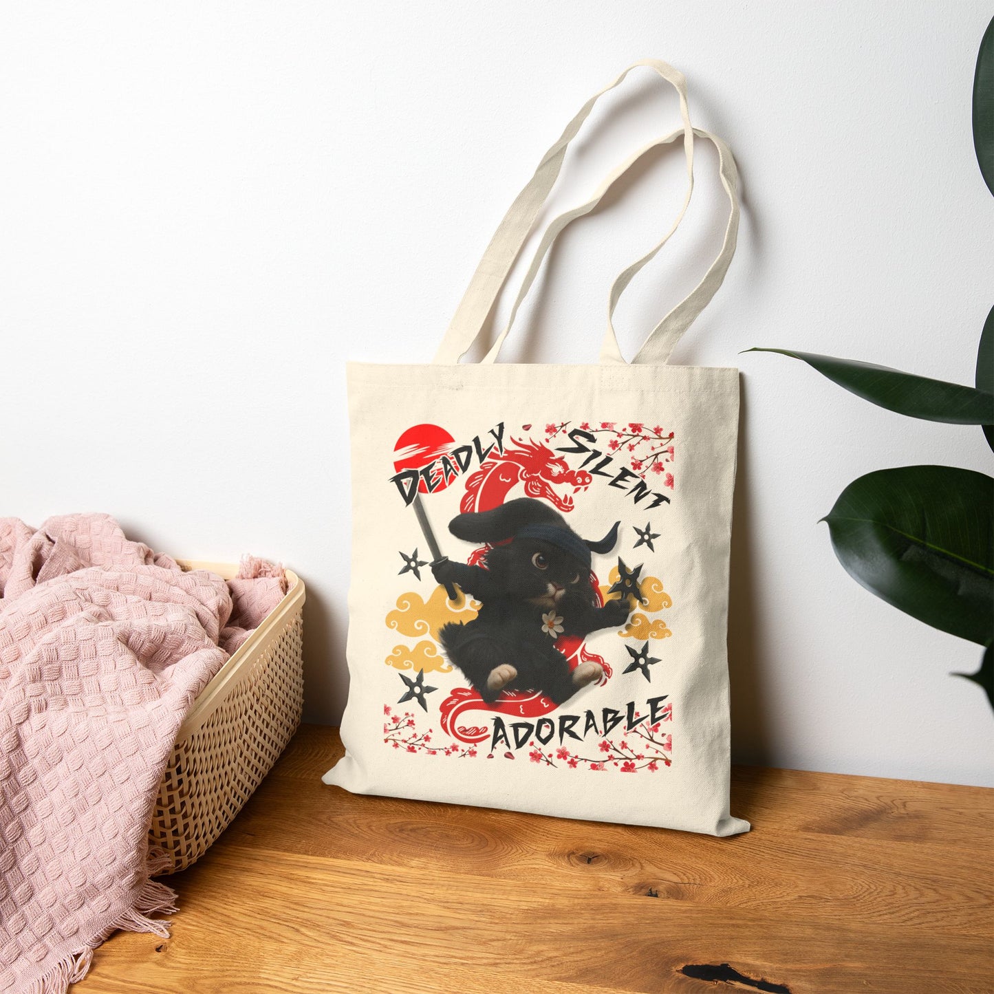 Silent Warrior – Peaceful Bunny Gizmo Power Tote