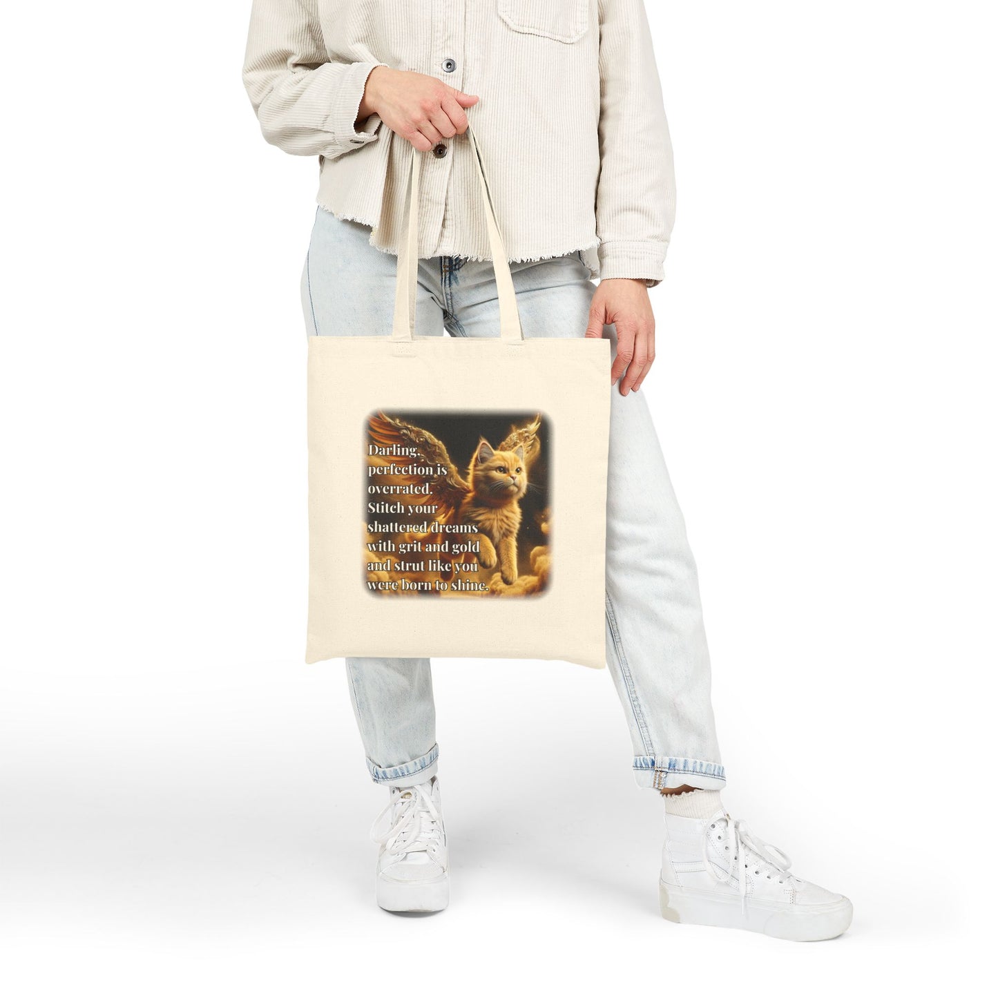 Darling Cat Sass Tote – Perfection Is Overrated