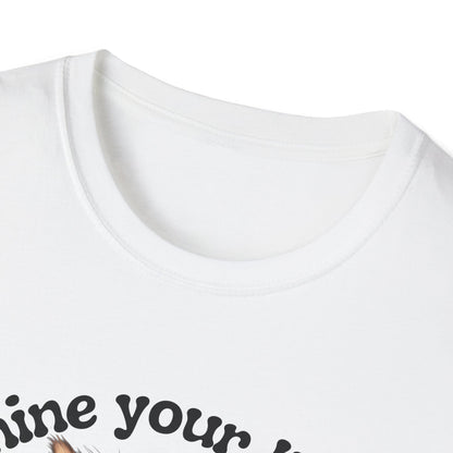 Your Light, Your Rules – Rebel Kitten Shine Tee