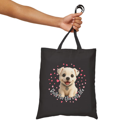 Destiny’s Pawfect Path – Cute Puppy Tote