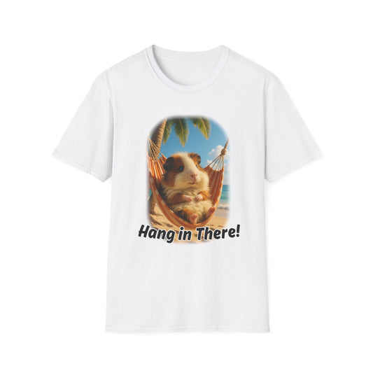 🐾 Hang in There – Elmer the Resilient Guinea Piggie Tee 🐾- Rescue Collab