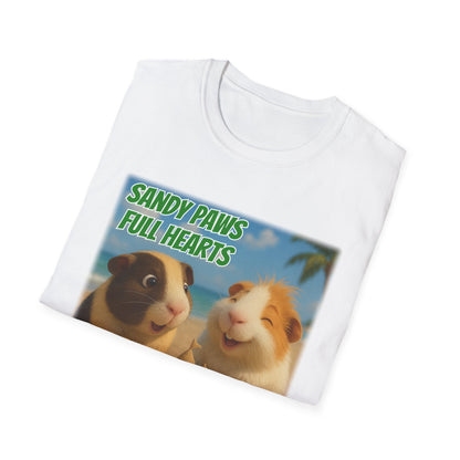 🐾 Sandy Paws – Otis & Benny’s Beach Day Tee 🐾- Rescue Collab