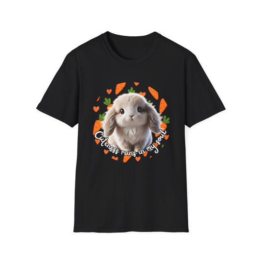 Cuteness Runs in My Soul - Bunny Energy Tee