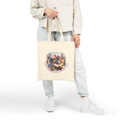 Love Is Magic – Cuddling Kitten Wonder Tote