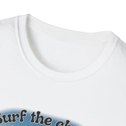 🐾 Surf the Chaos – Pigio the Original Wave Rider Tee 🐾- Rescue Collab