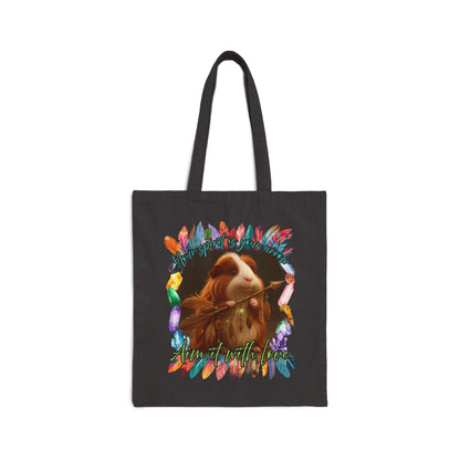 🏹 Aim With Love – Guinea Pig Spirit Arrow Tote 🌈