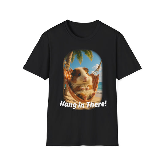 🐾 Hang in There – Elmer the Resilient Guinea Piggie Tee 🐾- Rescue Collab