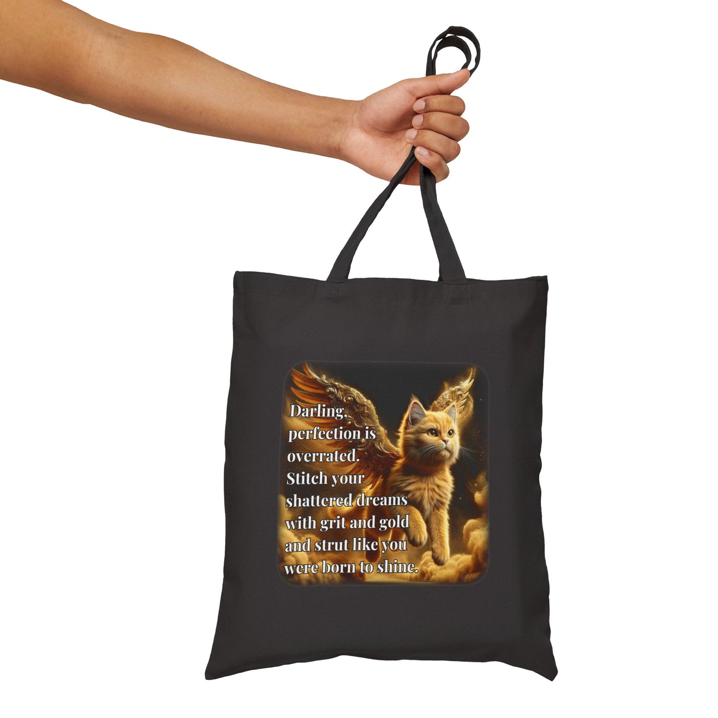 Darling Cat Sass Tote – Perfection Is Overrated