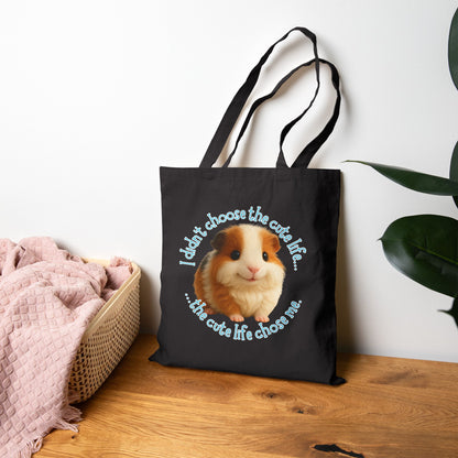 🐾 Cute Life – Elmer the Rescue Guinea Pig Tote 🐾