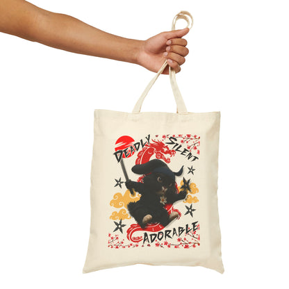 Silent Warrior – Peaceful Bunny Gizmo Power Tote