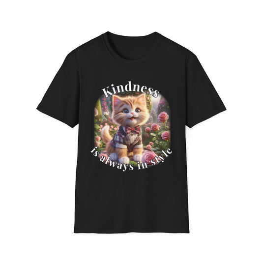 Kindness Is Romantic – Forever in Style Kitten Tee
