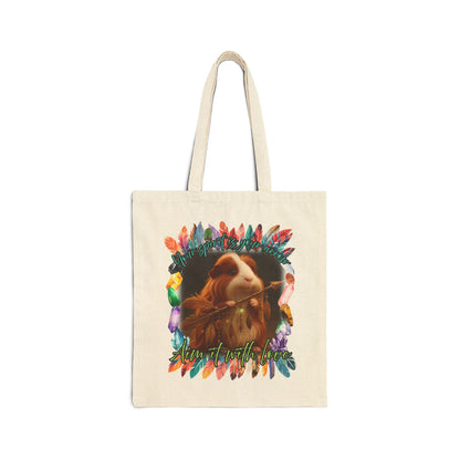 🏹 Aim With Love – Guinea Pig Spirit Arrow Tote 🌈