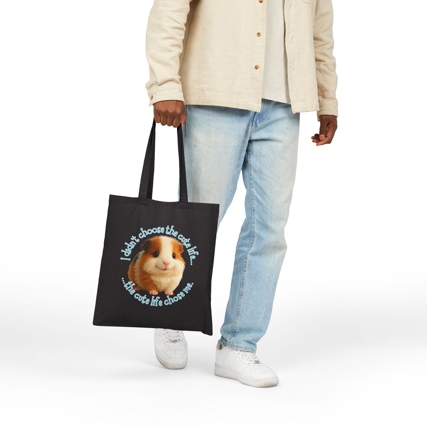 🐾 Cute Life – Elmer the Rescue Guinea Pig Tote 🐾