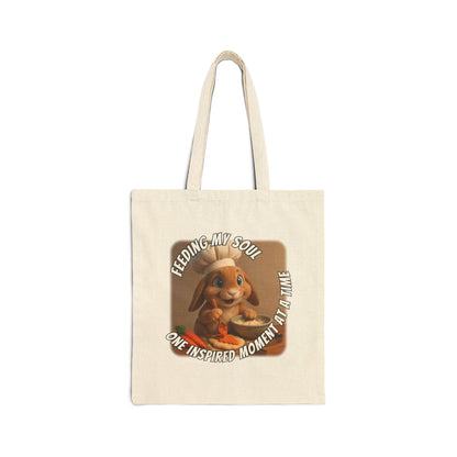 Heartfelt Twinkie Bunny Love Tote – Nourishing Moments for Animal Souls