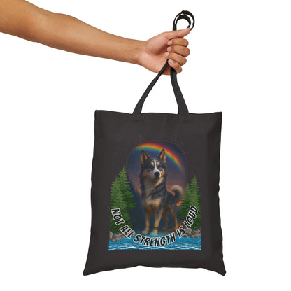 Silent Strength Path – Gentle Guardian Pup Tote