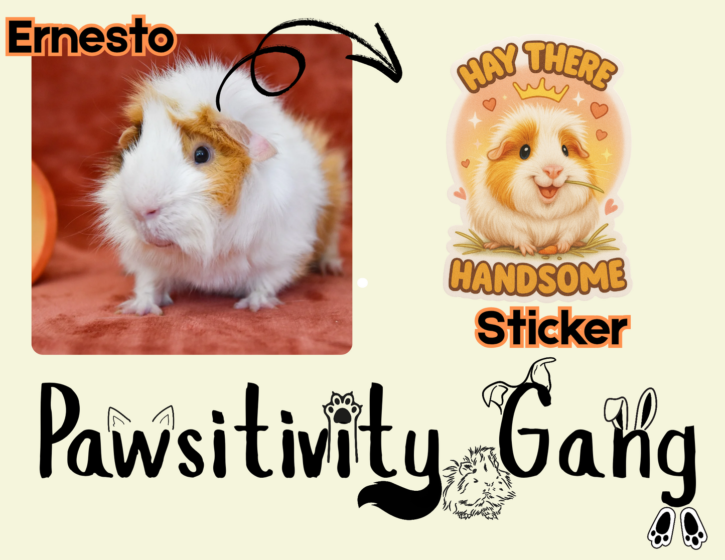 Rescue Piggies Sticker Pack – Gardner’s Pig Pen Special Edition 🐾💛🐹